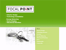 Tablet Screenshot of focalpoint-interiors.com